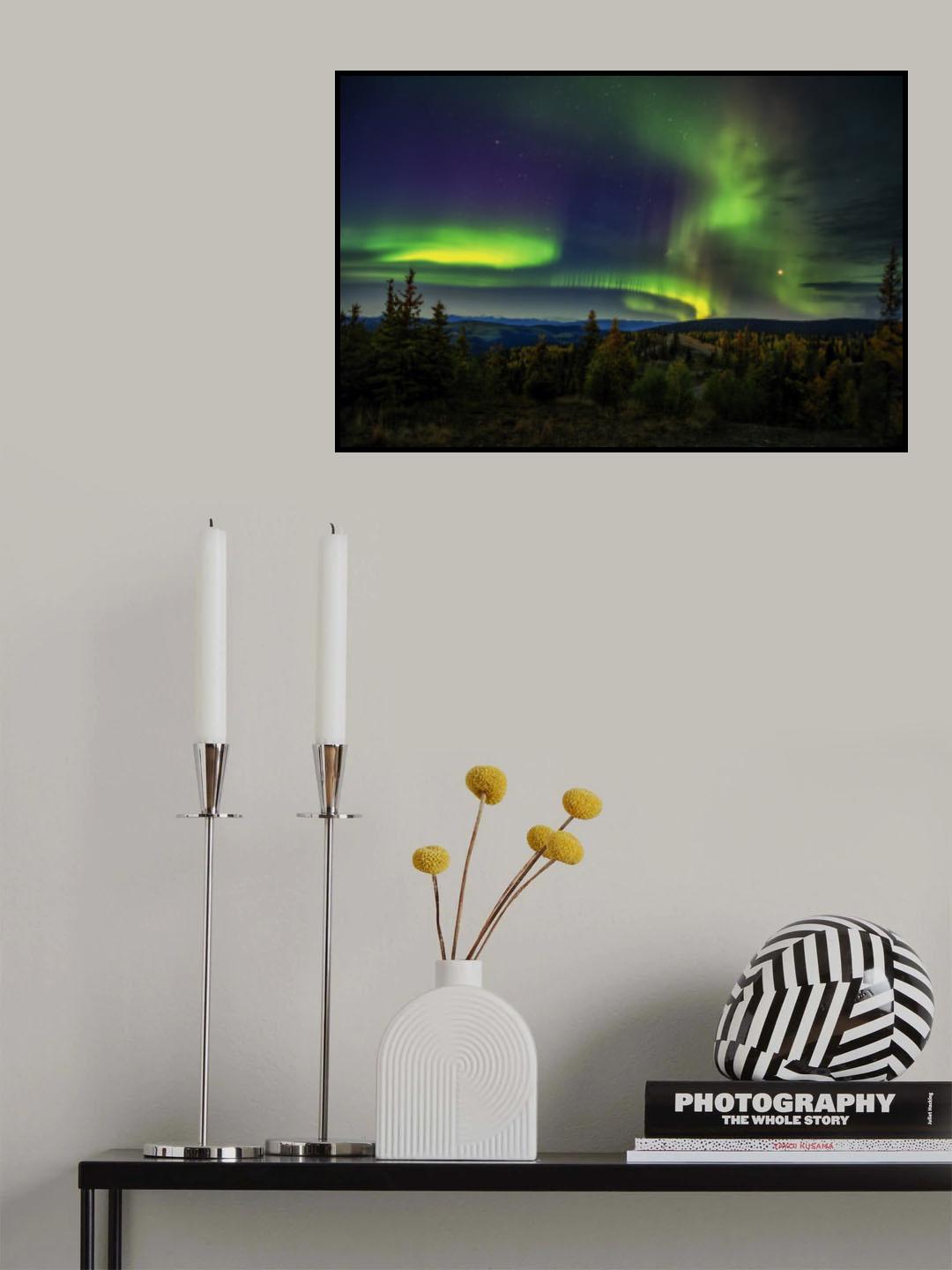 Northern Lights Poster och Canvastavla