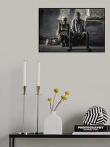 Selling shoes Poster och Canvastavla