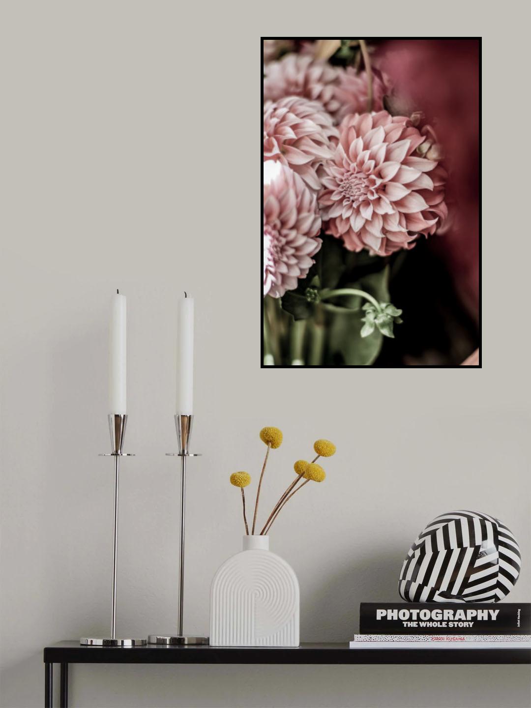 Flower Market Poster och Canvastavla