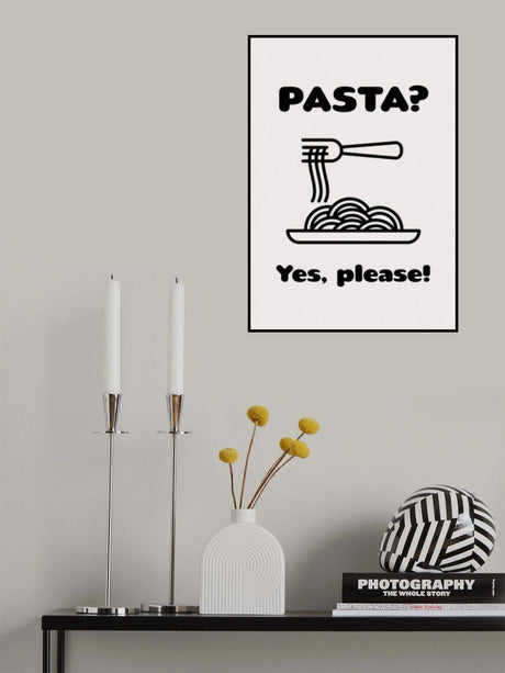 Pasta Poster och Canvastavla