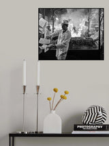 Street cooking Poster och Canvastavla