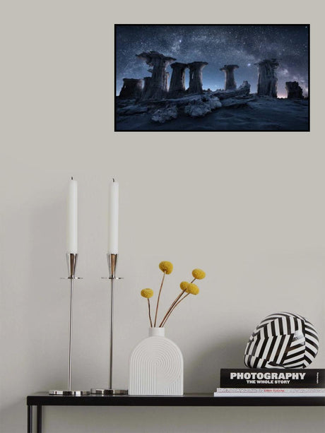 Primival Arch and Columns Poster och Canvastavla