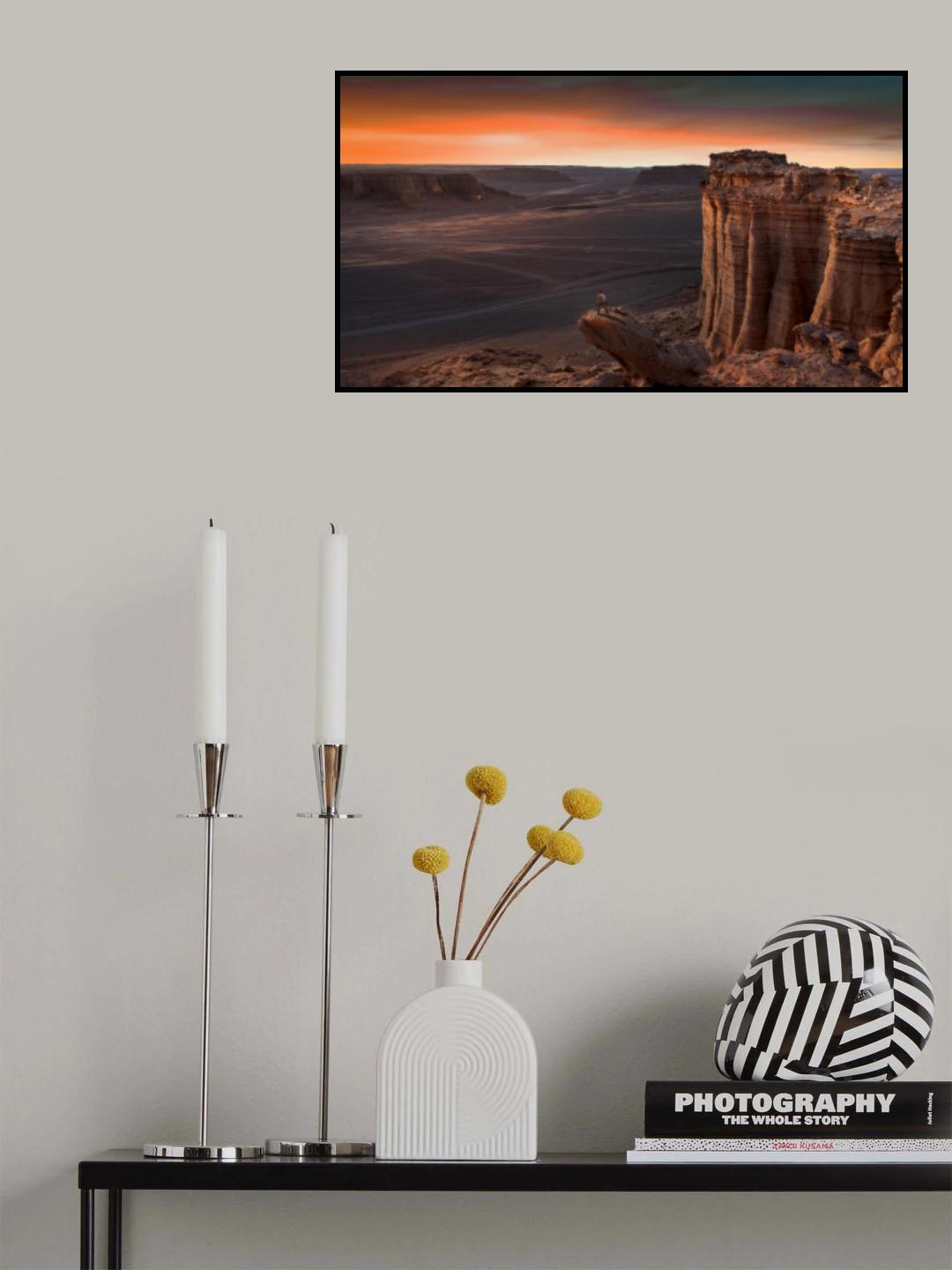新疆大海道 Poster och Canvastavla