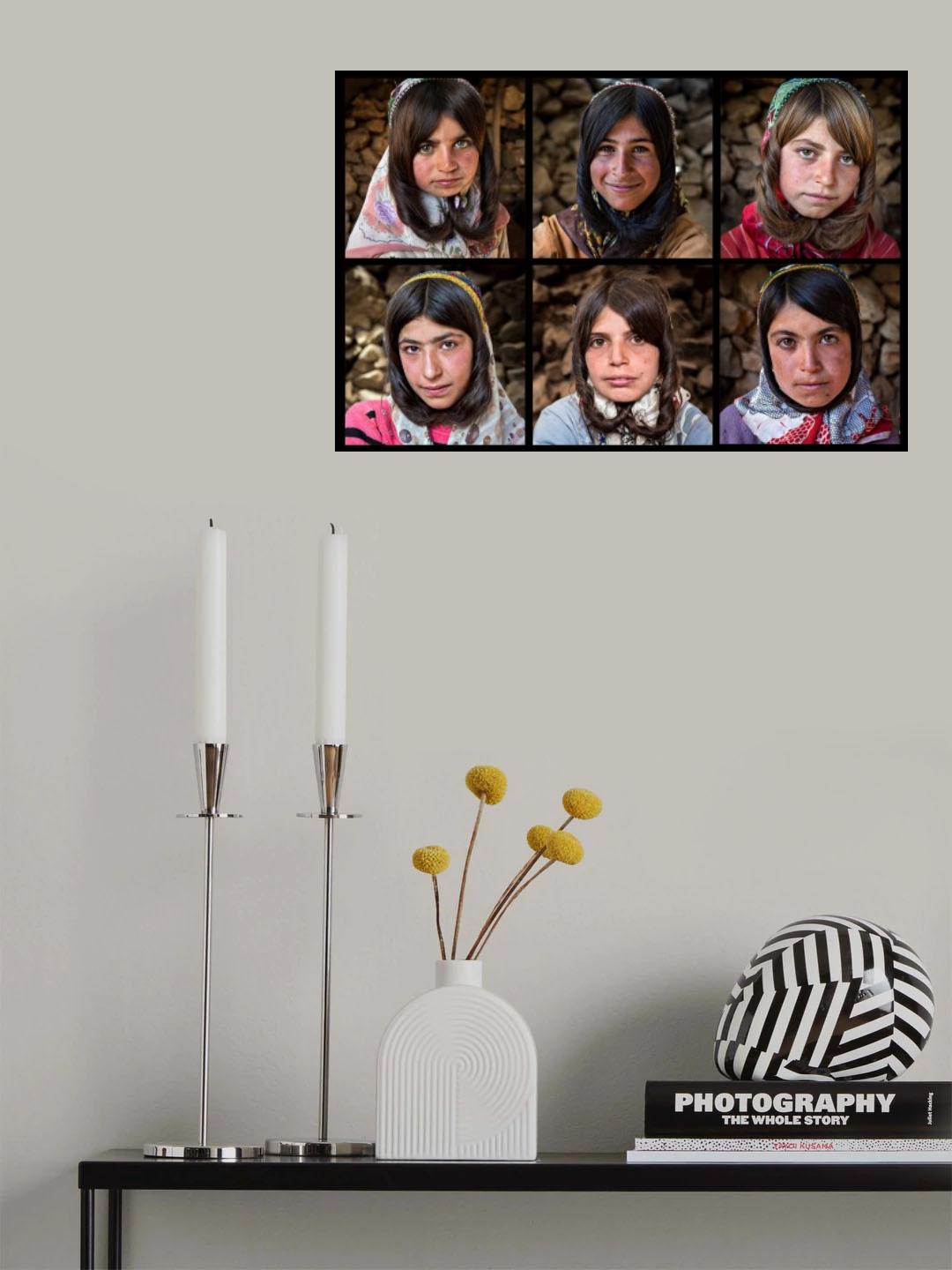 Chignon Poster och Canvastavla