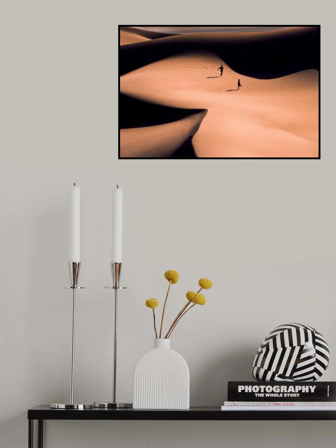 Desert Runners Poster och Canvastavla