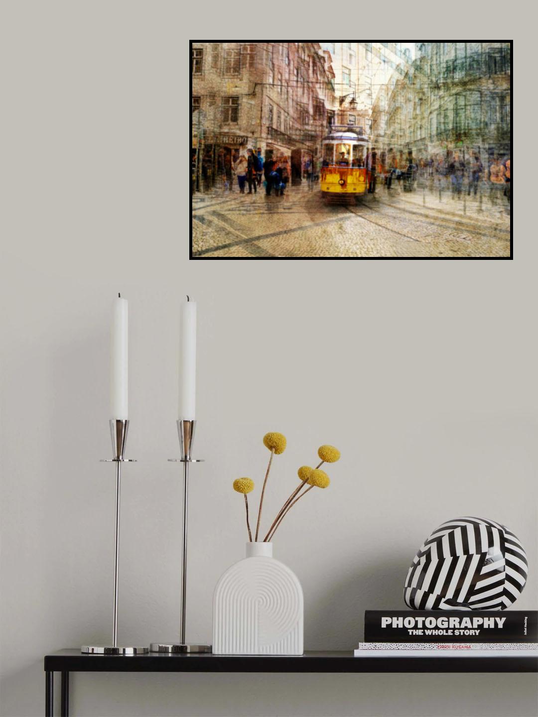 Urban Caos Poster och Canvastavla