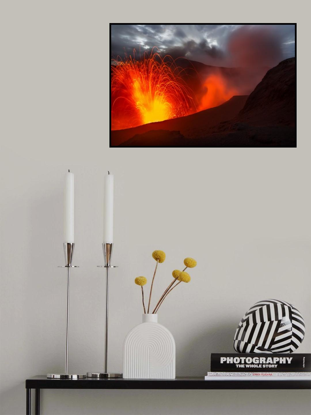 Opera of Fire Poster och Canvastavla