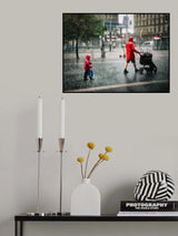 Rainy Helsinki Poster och Canvastavla