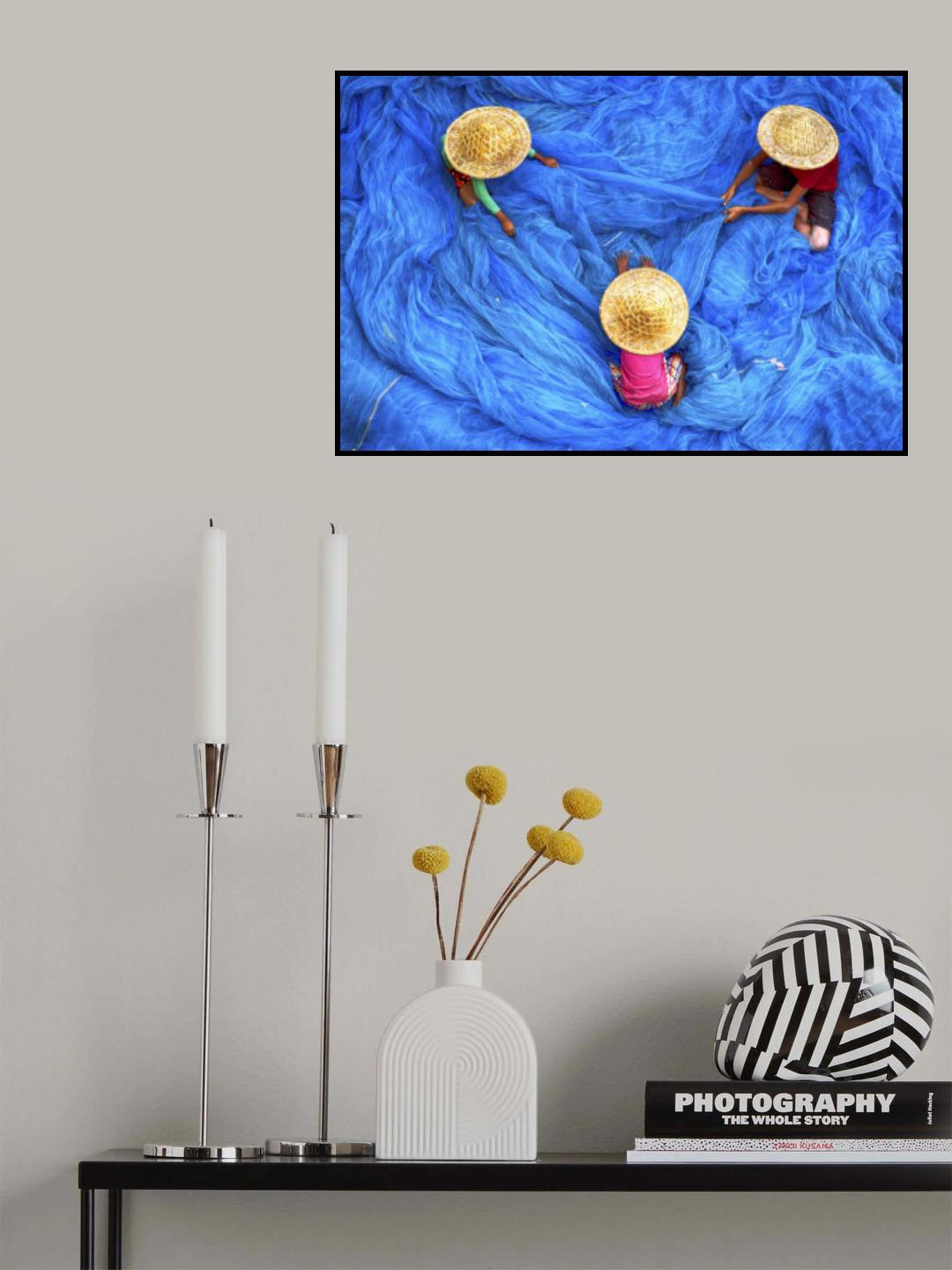 Fishing Net Poster och Canvastavla