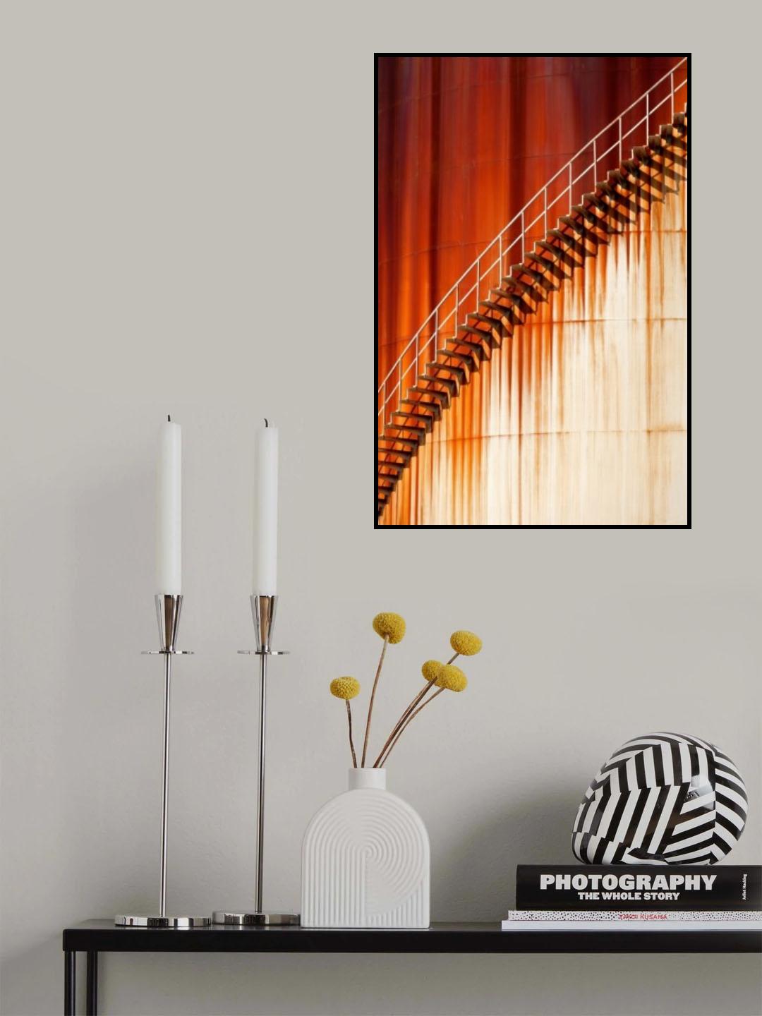 Art stairways ... Poster och Canvastavla