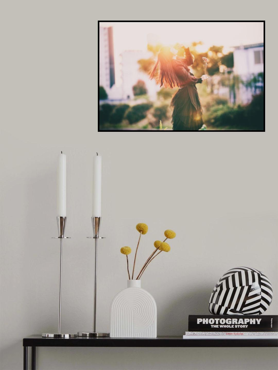 a dancing girl Poster och Canvastavla