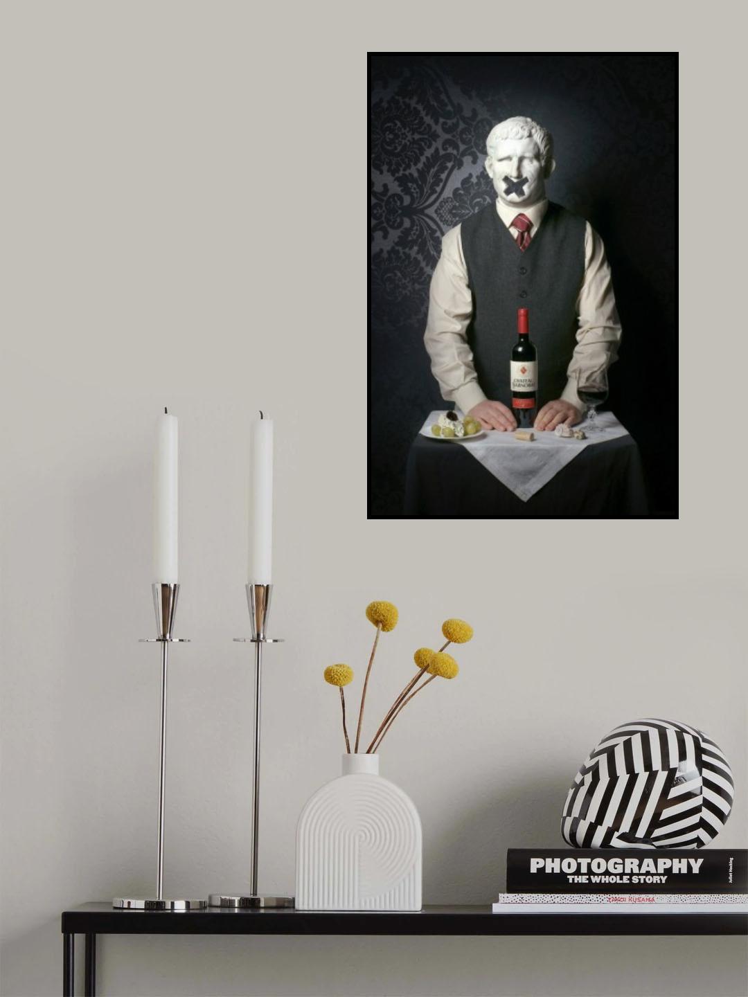 Red wine Poster och Canvastavla