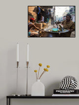 Morning soup in winter Poster och Canvastavla