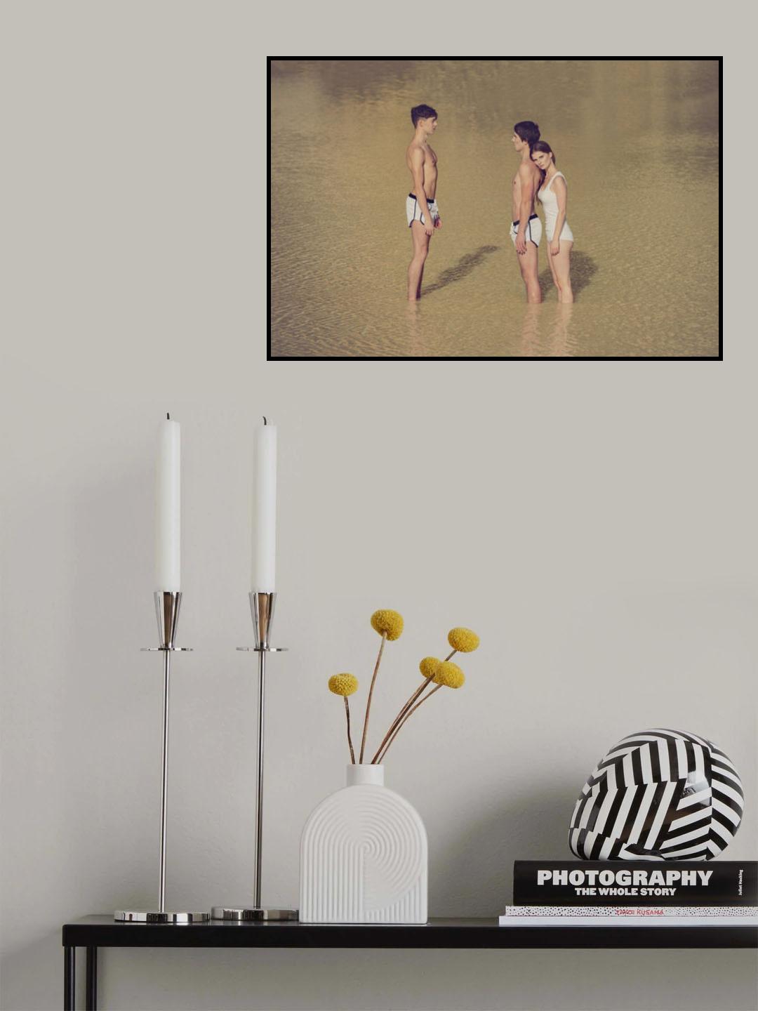 The love triangle Poster och Canvastavla