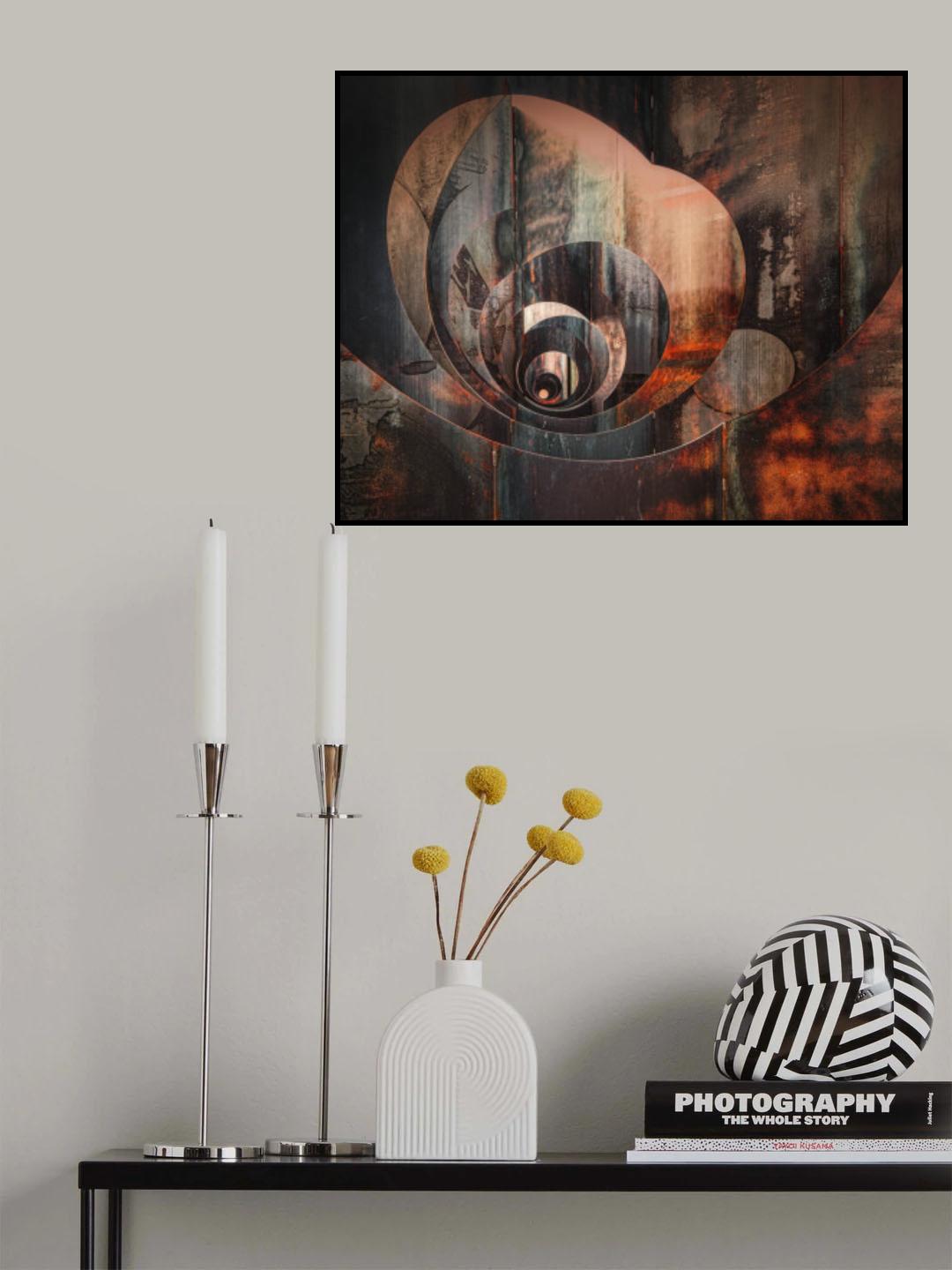 Spiral Poster och Canvastavla