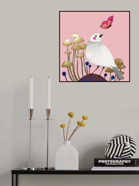 Le Petit Sentier Lisse Poster och Canvastavla