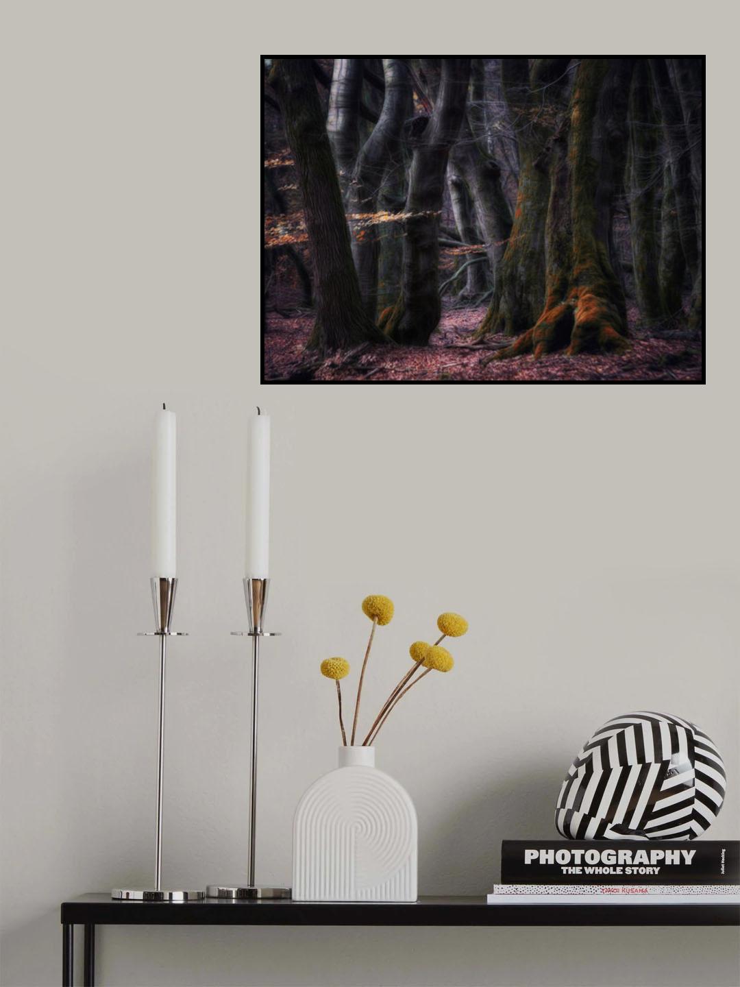 The forest of dancing trees Poster och Canvastavla
