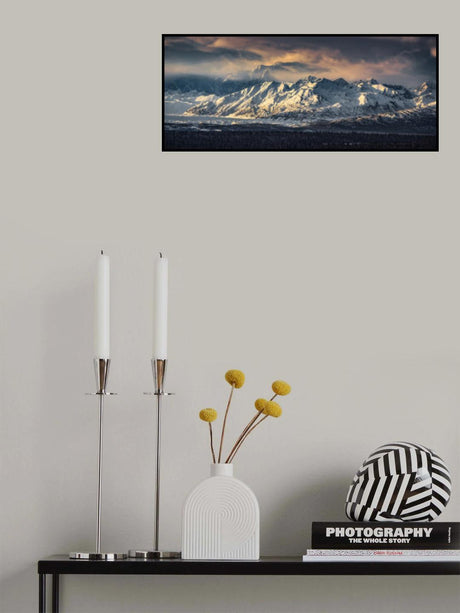World of Mountains Poster och Canvastavla