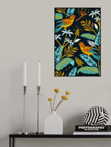 Birds and Plants Poster och Canvastavla