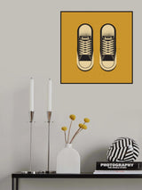 Black Chucks Poster och Canvastavla
