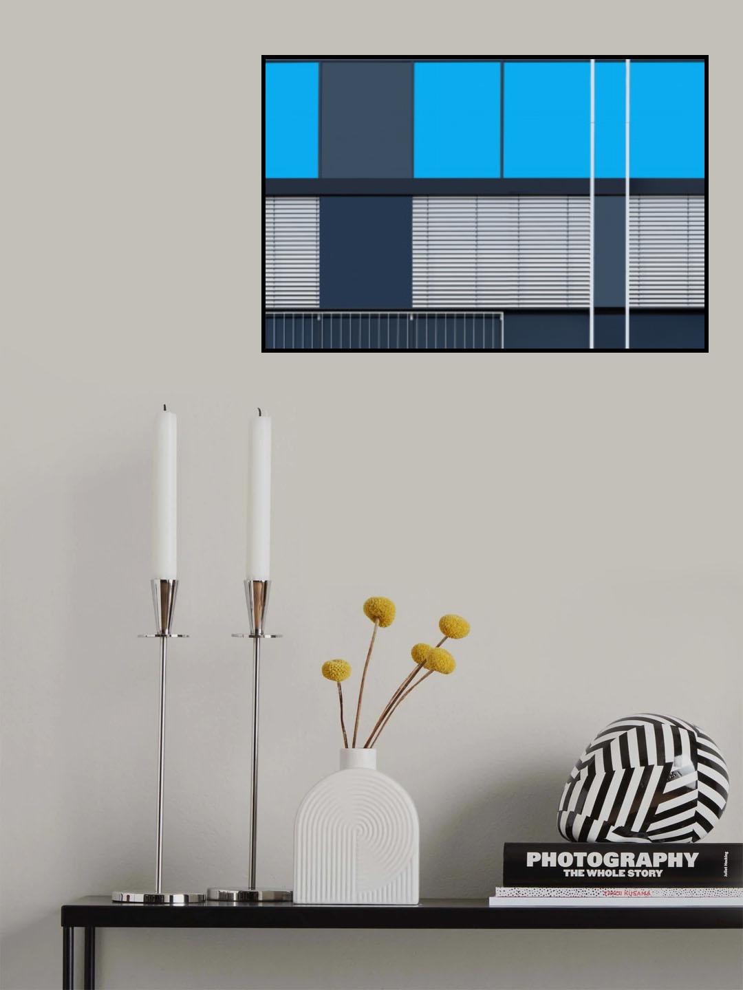 Asymmetric Windows Poster och Canvastavla
