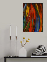 colorful abstract painting Poster och Canvastavla