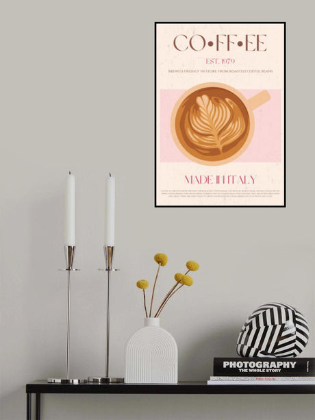 Coffee Poster och Canvastavla