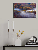 Autumn vibes in the morning Poster och Canvastavla