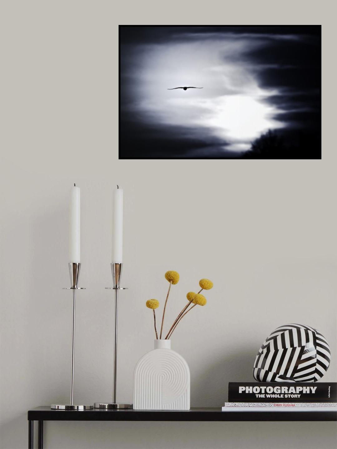 bird in the sky Poster och Canvastavla