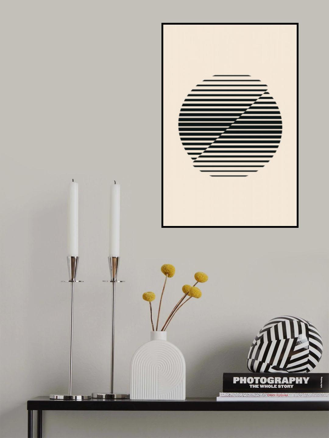 Boho Minimal Shape #2 Poster och Canvastavla