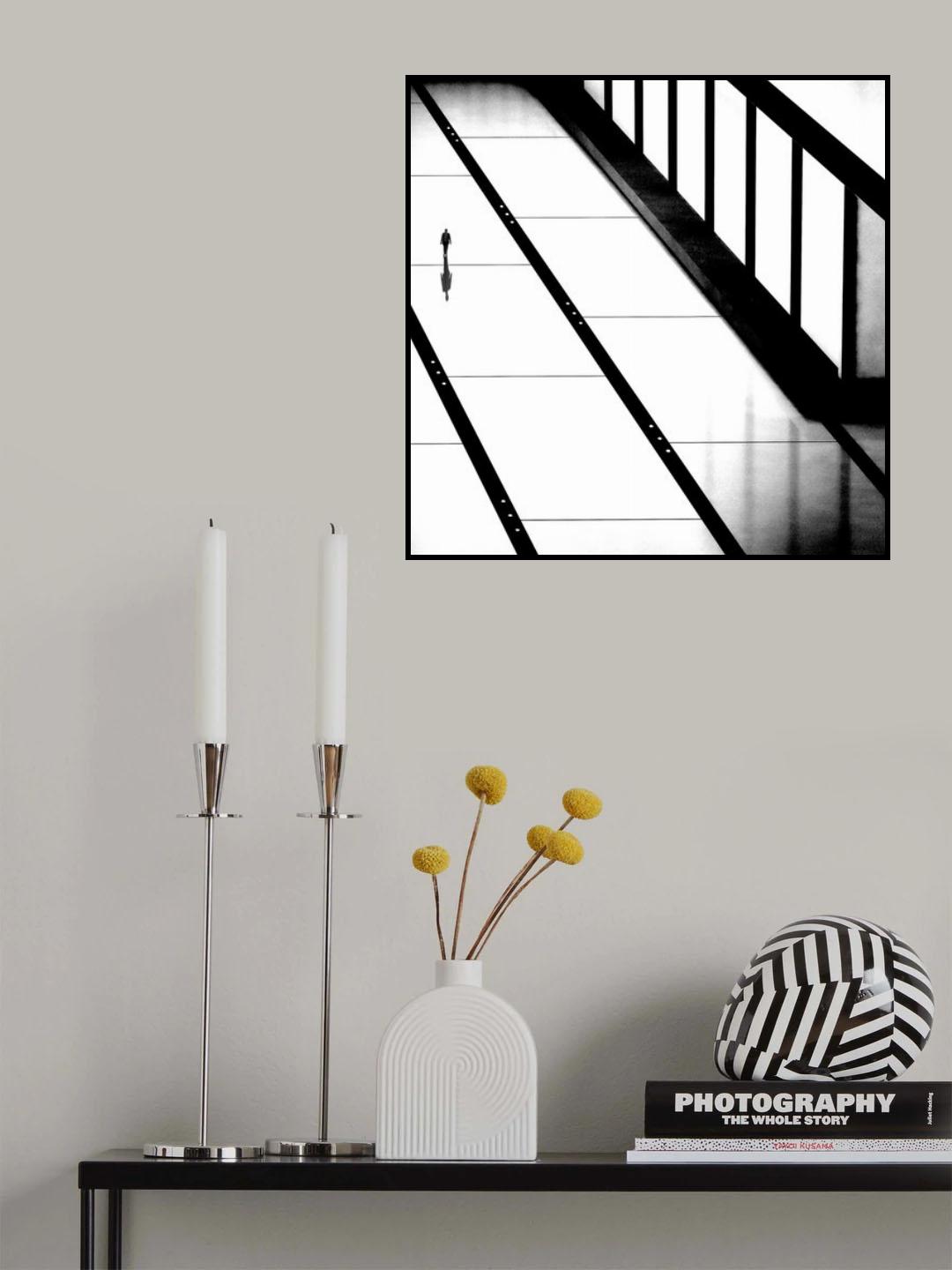 Touching the line! Poster och Canvastavla