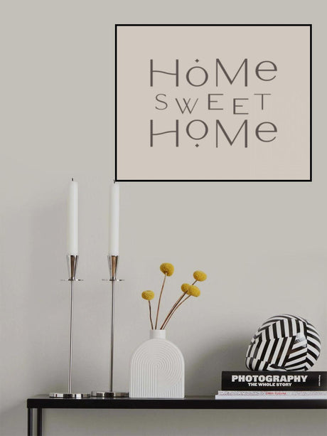 Home Sweet Home Poster och Canvastavla