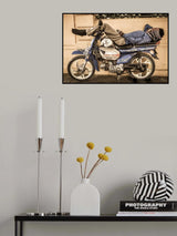In a blue dream, Phnom Penh, Cambodia Poster och Canvastavla