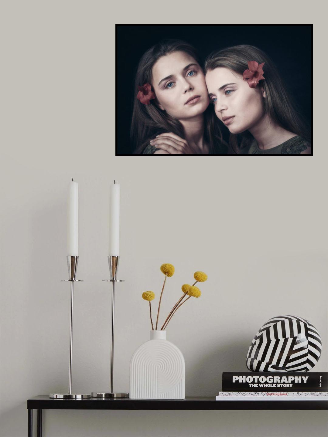Ingrid &amp; Jenny Poster och Canvastavla