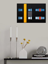 yellow line Poster och Canvastavla