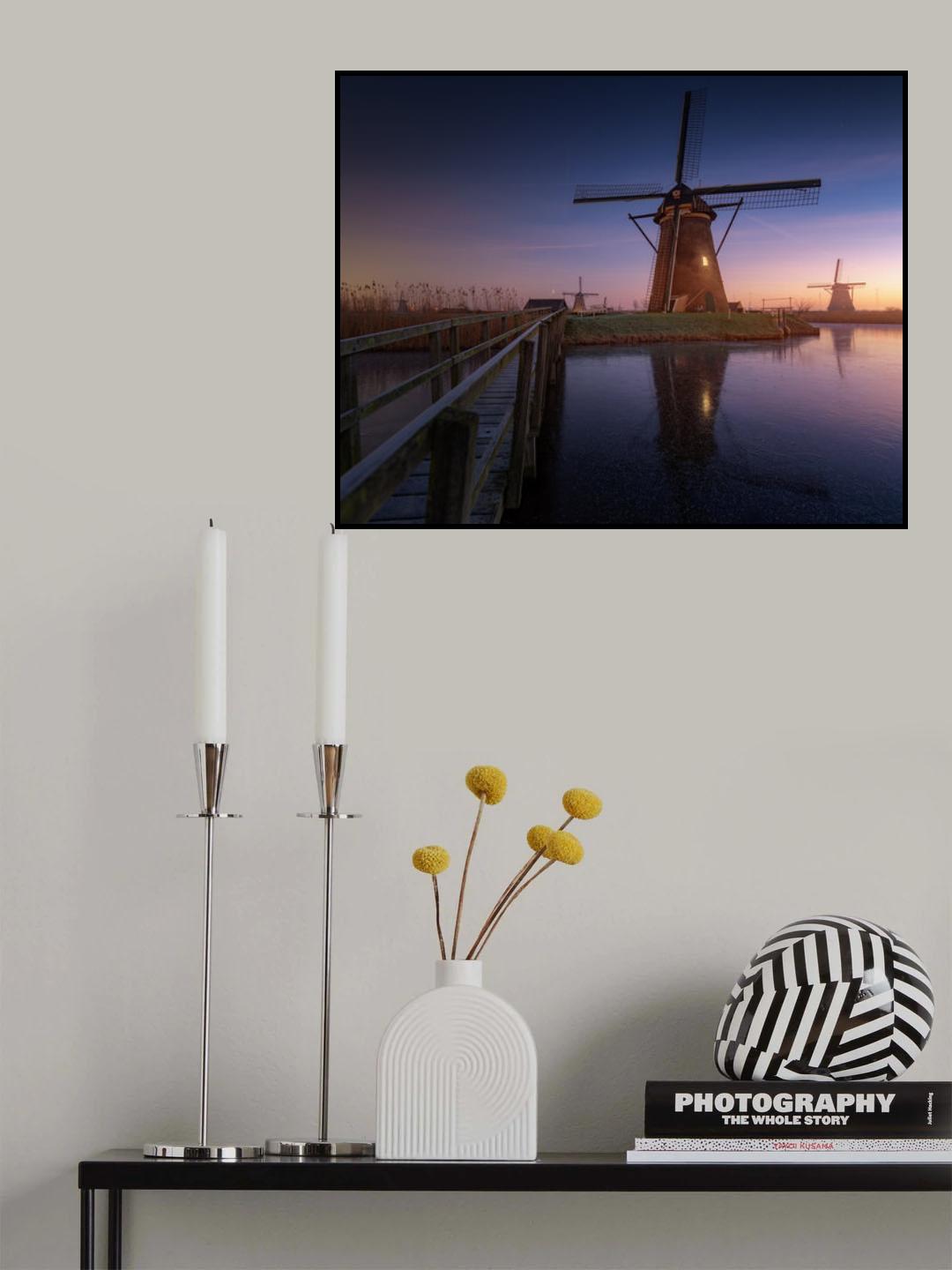 Kinderdijk 2 Poster och Canvastavla
