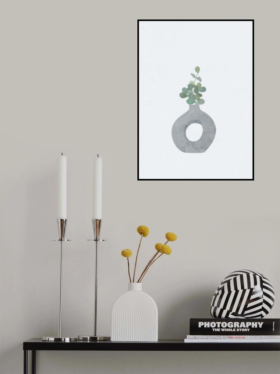 Scandi Japandi House plant 2 Poster och Canvastavla