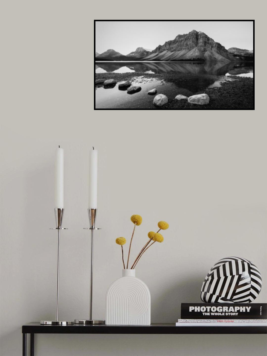 Bow Lake Morning Poster och Canvastavla