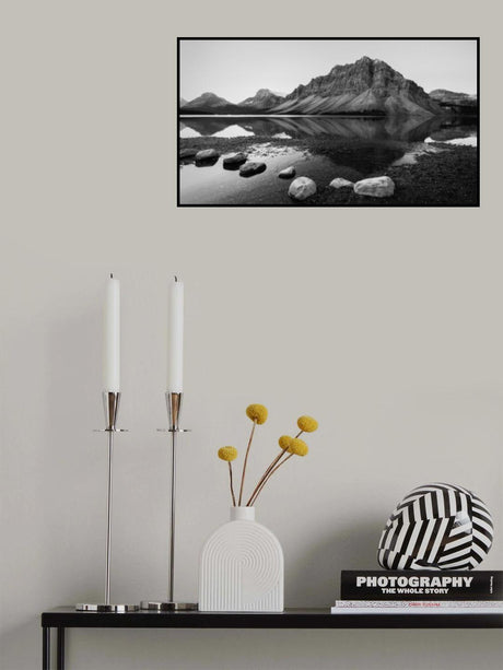 Bow Lake Morning Poster och Canvastavla