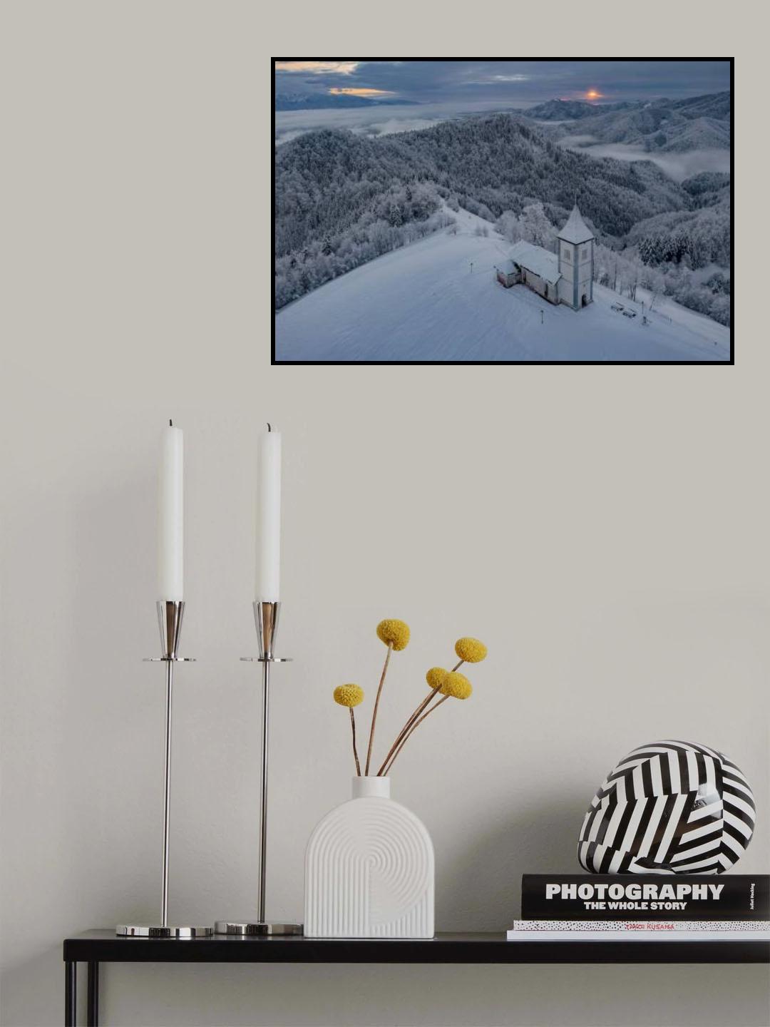 Jamnik, Slovenia Poster och Canvastavla