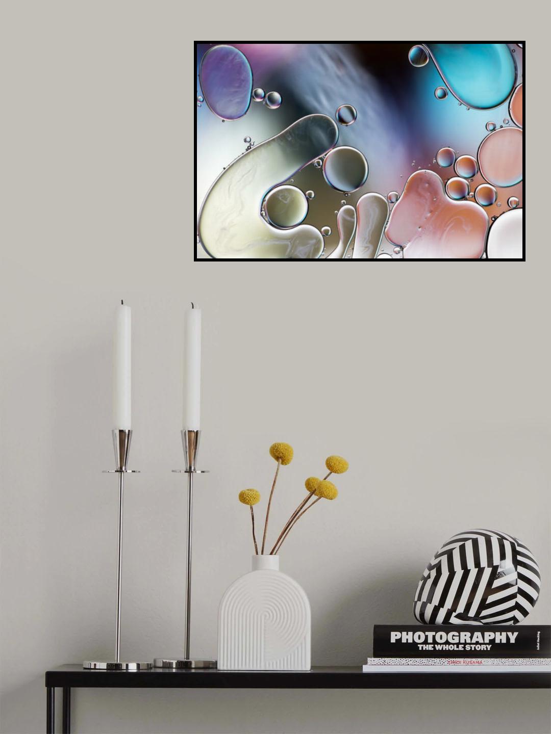 Oil and Water Poster och Canvastavla