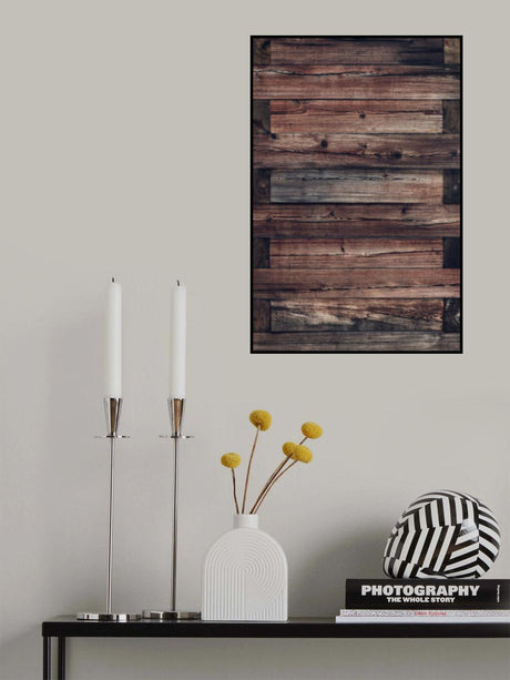 Wood Wall Poster och Canvastavla