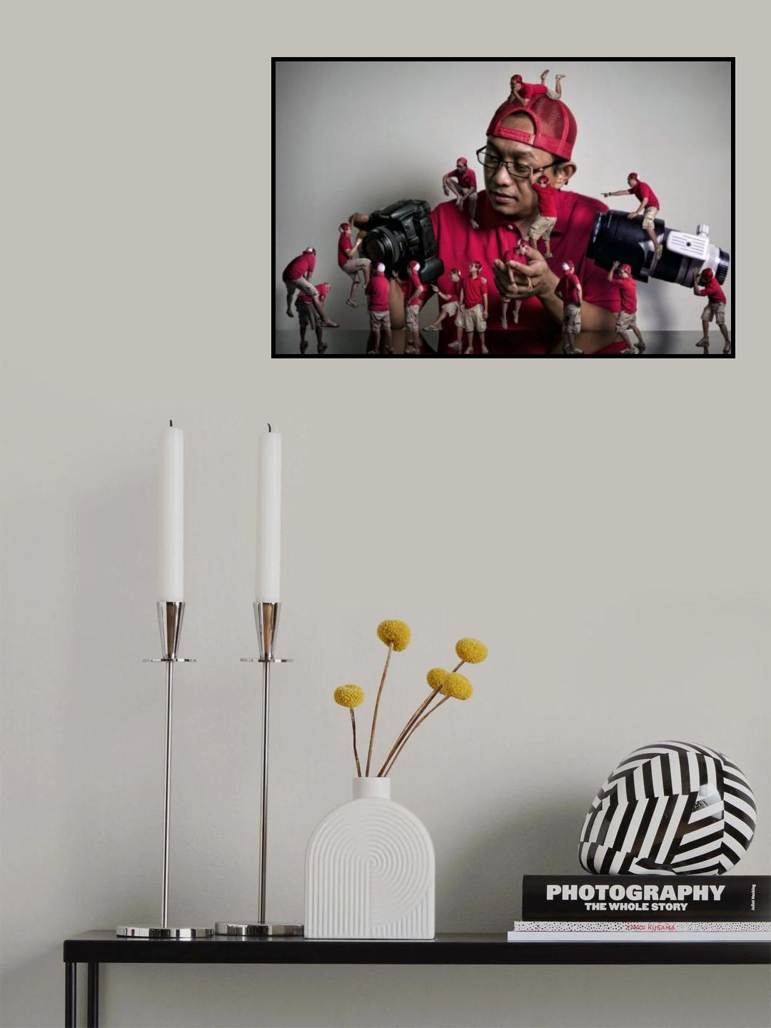 My Lil Red Devils Poster och Canvastavla