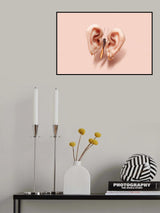 Butterfly Ears Poster och Canvastavla