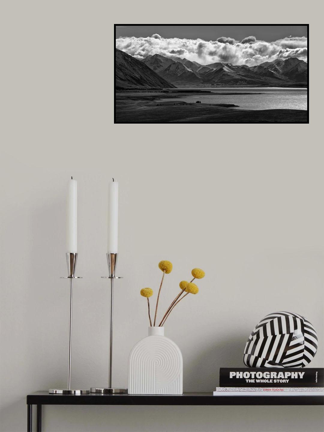 When the clouds down to earth Poster och Canvastavla