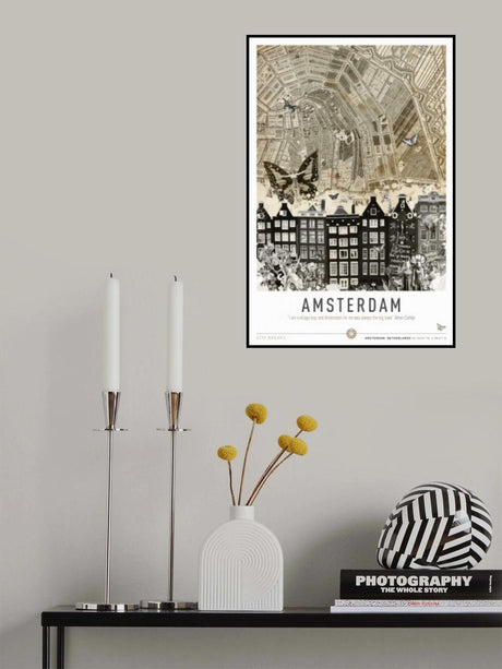 Amsterdam (City Breaks) Poster och Canvastavla