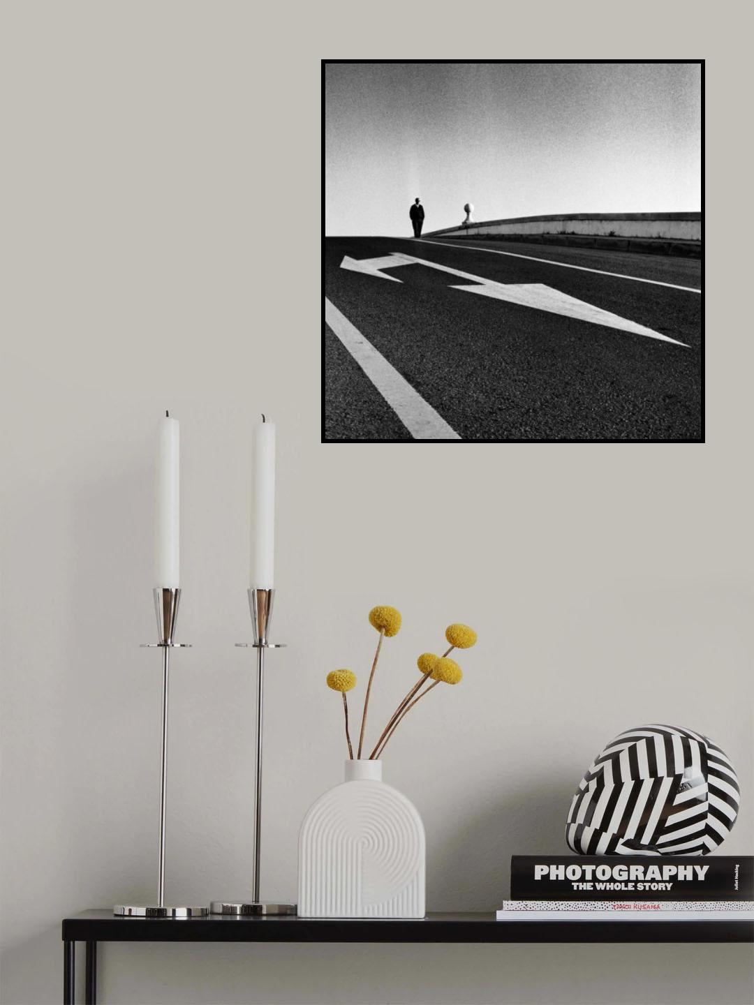 Displacement Poster och Canvastavla