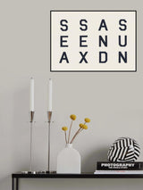 Sea Sex and Sun Print Poster och Canvastavla
