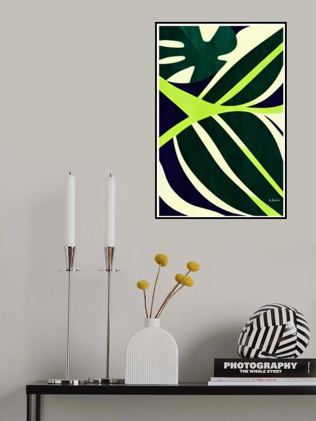 Botaniques, Verde Poster och Canvastavla