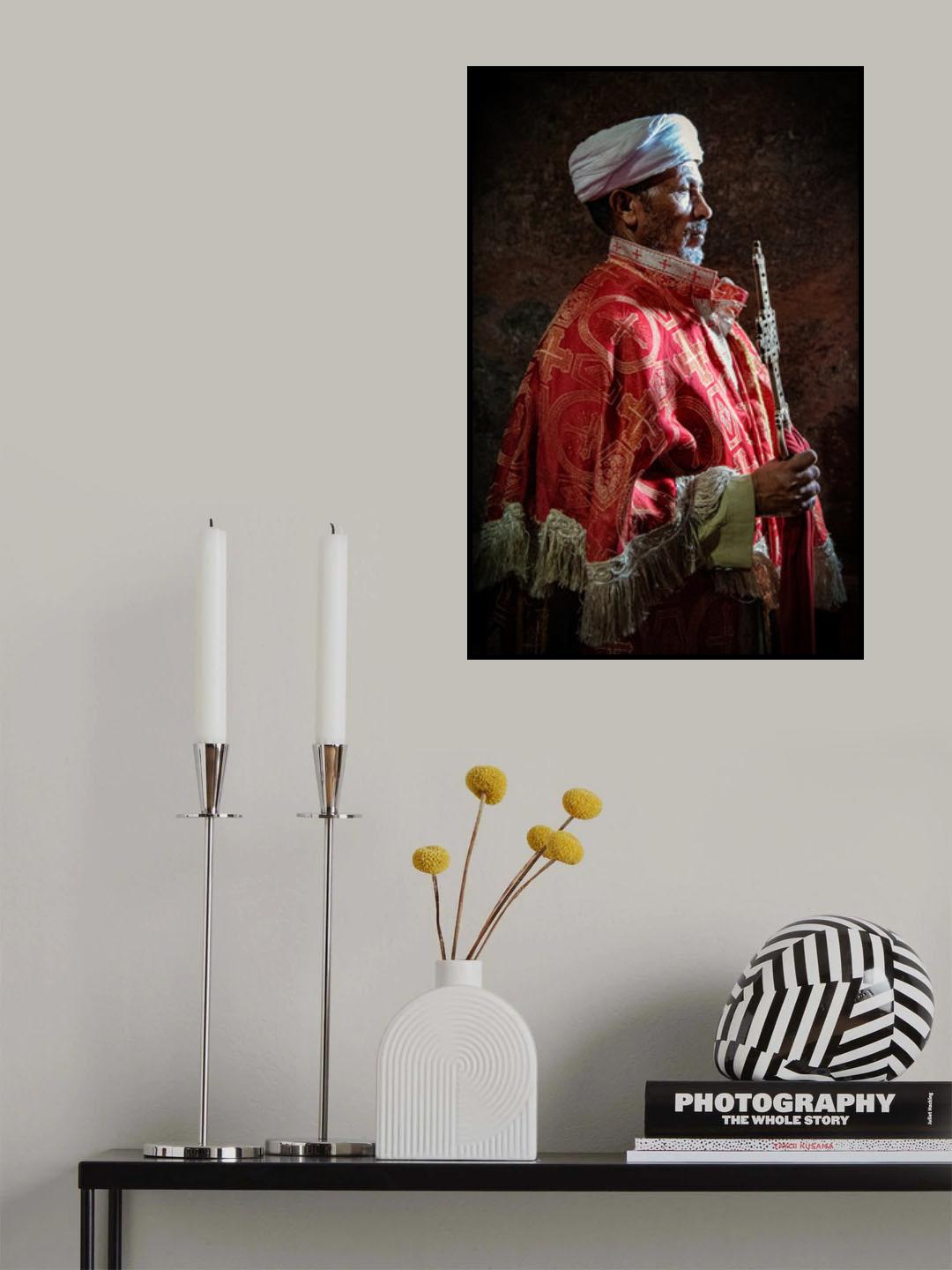the red robe Poster och Canvastavla